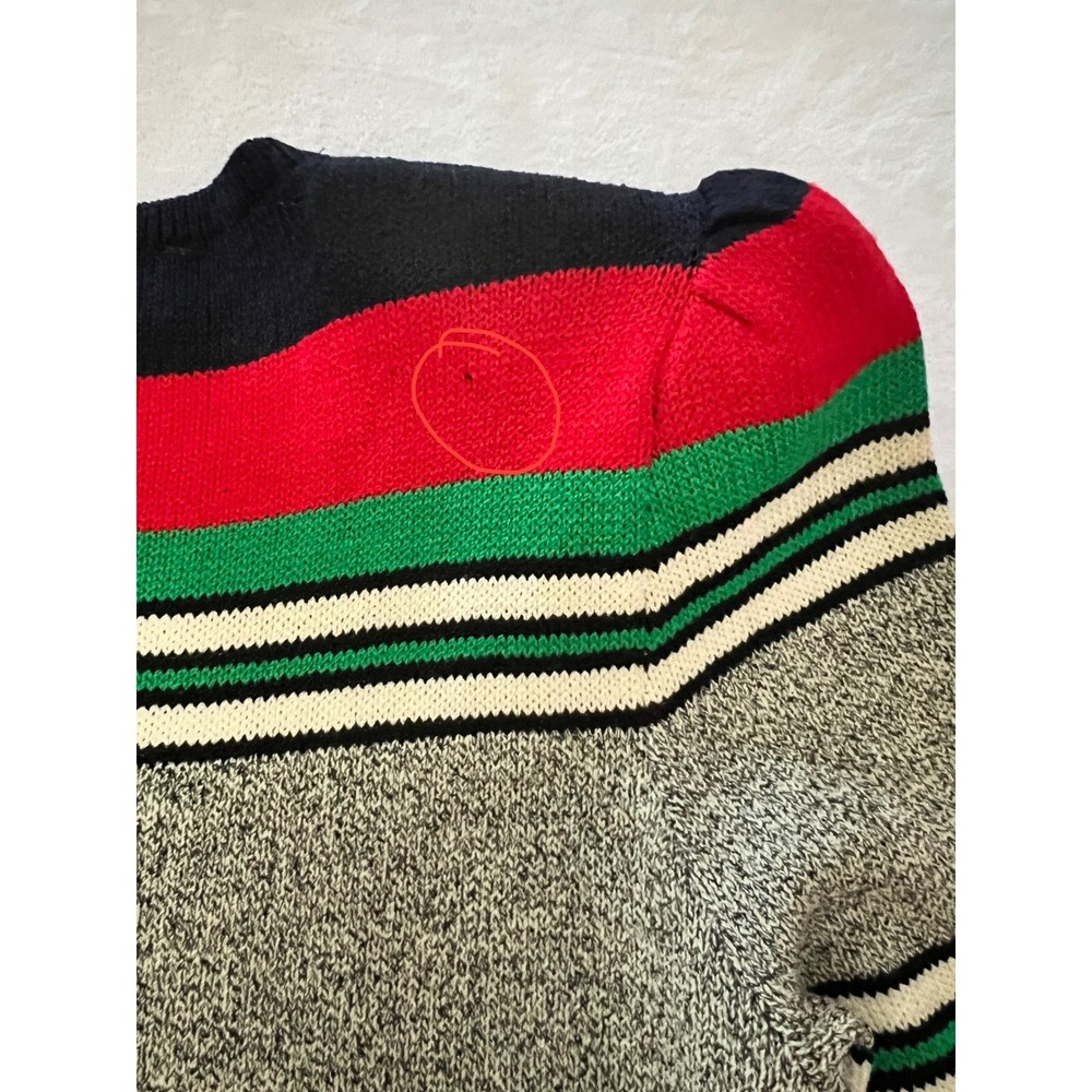 VTG St. John Knit Dress Multicolor Striped Saks Fifth Avenue Dress - sz 6* - Picture 12 of 14